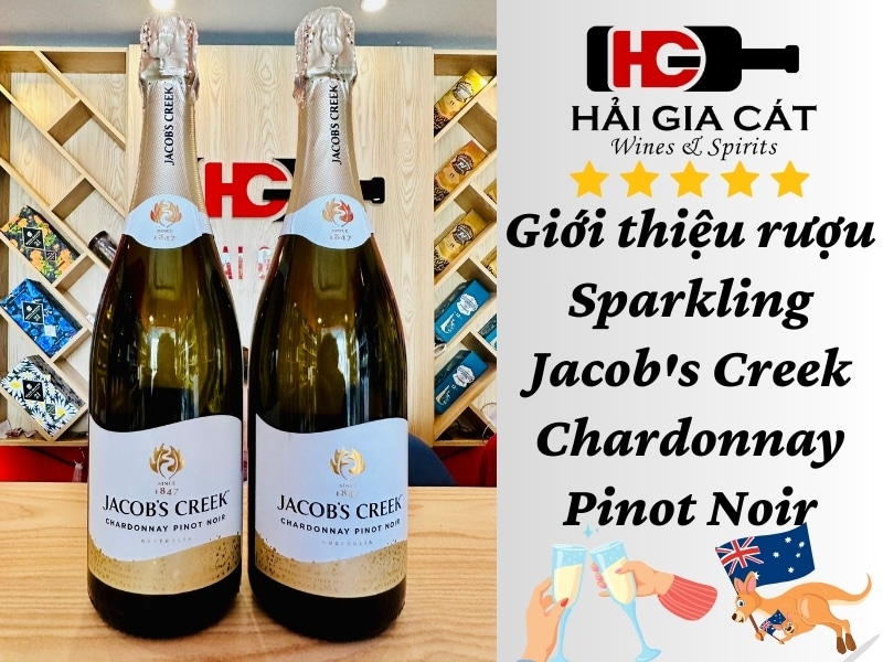 Giới thiệu rượu Sparkling Jacob's Creek Chardonnay Pinot Noir 