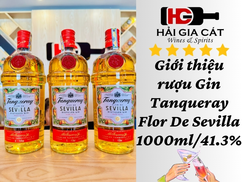 Giới thiệu về rượu Tanqueray Flor De Sevilla