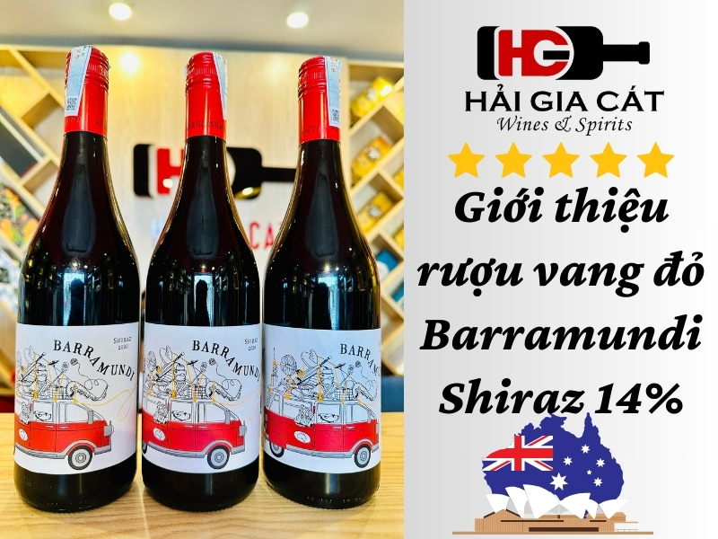 Giới thiệu rượu vang đỏ Barramundi Shiraz