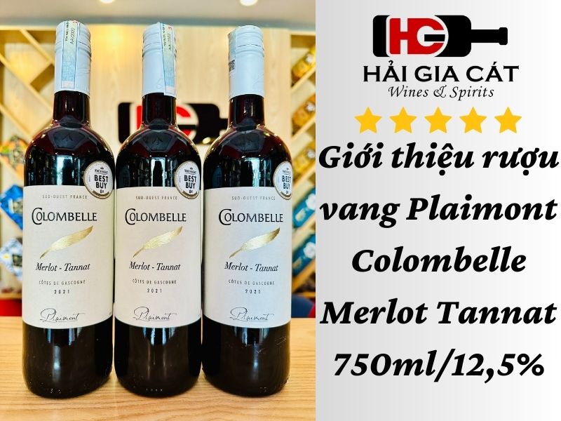 Giới thiệu rượu vang Plaimont Colombelle Merlot Tannat