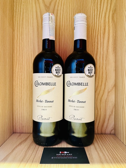 Rượu vang Plaimont Colombelle Merlot Tannat