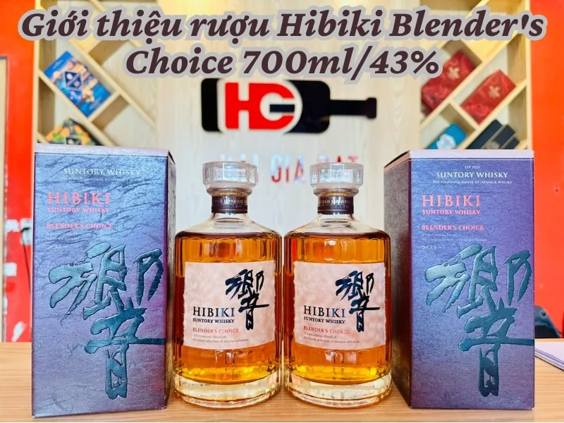 Giới thiệu rượu Hibiki Blender's Choice