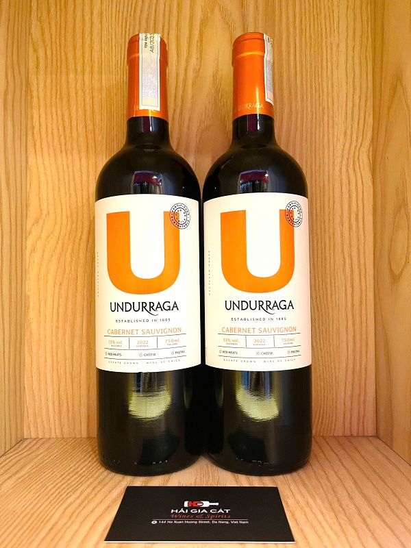 Ruou Vang Undurraga Varietales Cabernet Sauvignon 2024