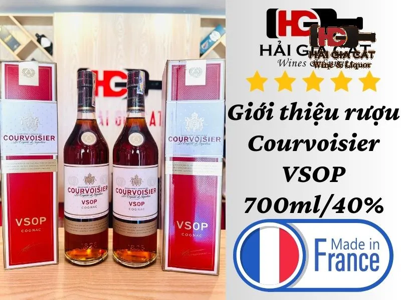 Giới thiệu rượu Courvoisier VSOP