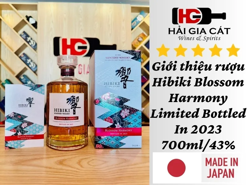 Giới thiệu rượu Hibiki Blossom Harmony Limited Bottled in 2023