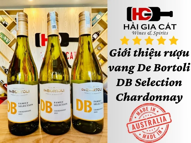 Giới thiệu rượu vang De Bortoli DB Selection Chardonnay