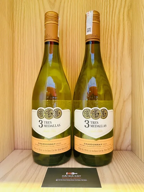 Ruou Vang 3 Tres Medallas Chardonnay 2024