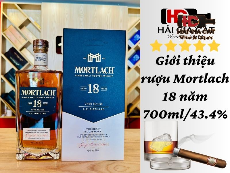 Giới thiệu rượu Mortlach 18 năm