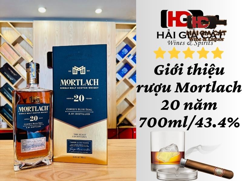 Giới thiệu rượu Mortlach 20 năm