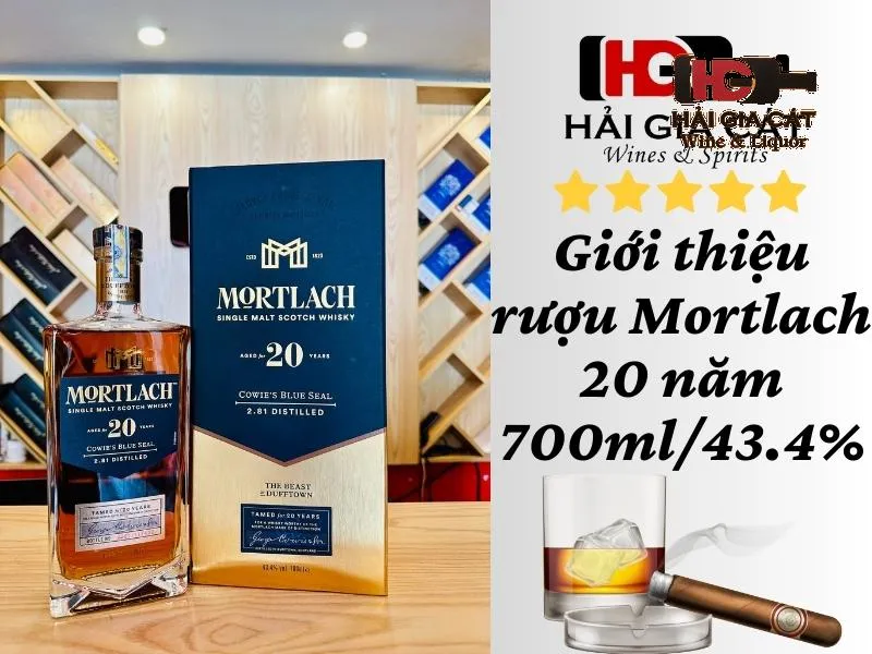 Giới thiệu rượu Mortlach 20 năm