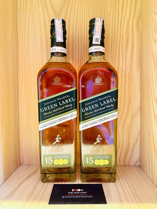 Ruou Johnnie Walker Green Label 15 Tai Hai Gia Cat