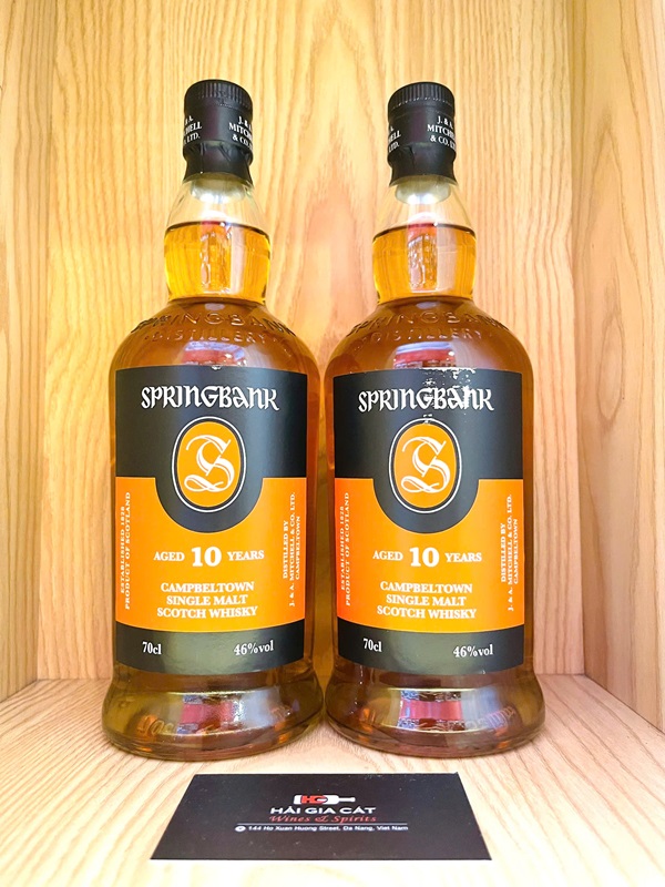 Ruou Springbank 10 Nam Tai Hai Gia Cat 2024