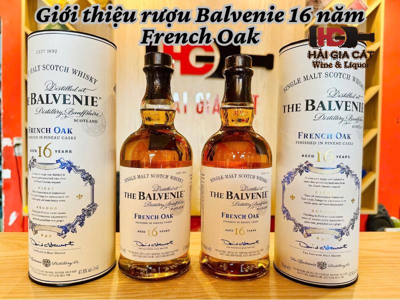 Giới thiệu rượu Balvenie 16 năm French Oak