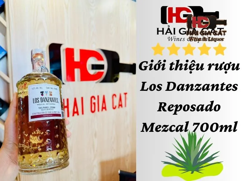 Giới thiệu rượu Los Danzantes Reposado Mezcal