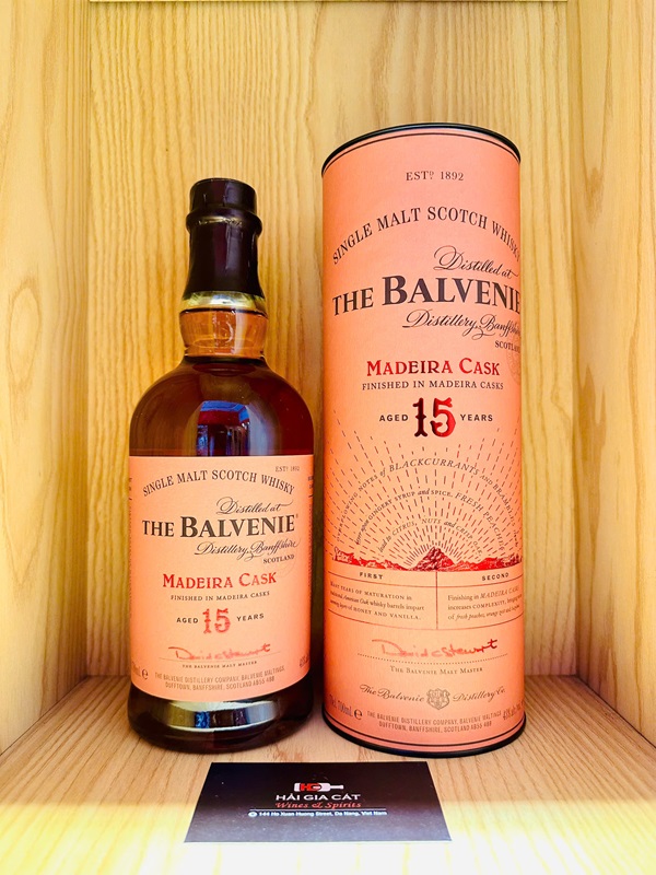 Ruou Balvenie 15 Nam Madeira Cask 2024