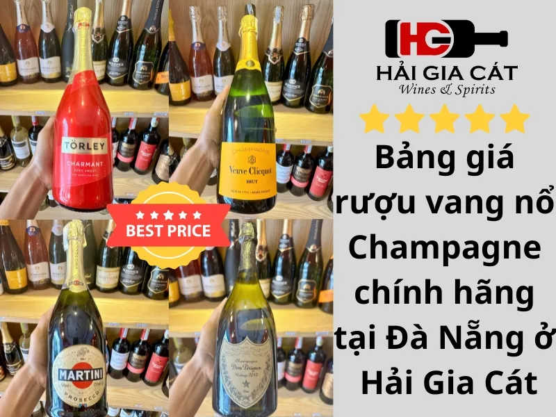 Bang Gia Ruou Vang No Champagne Chinh Hang Gia Tot O Da Nang