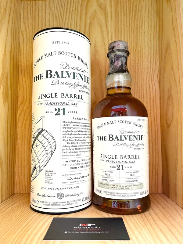 Ruou Balvenie 21 Single Barrel