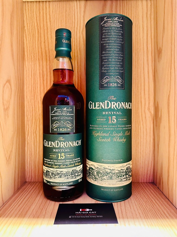 Ruou Glendronach 15 Nam