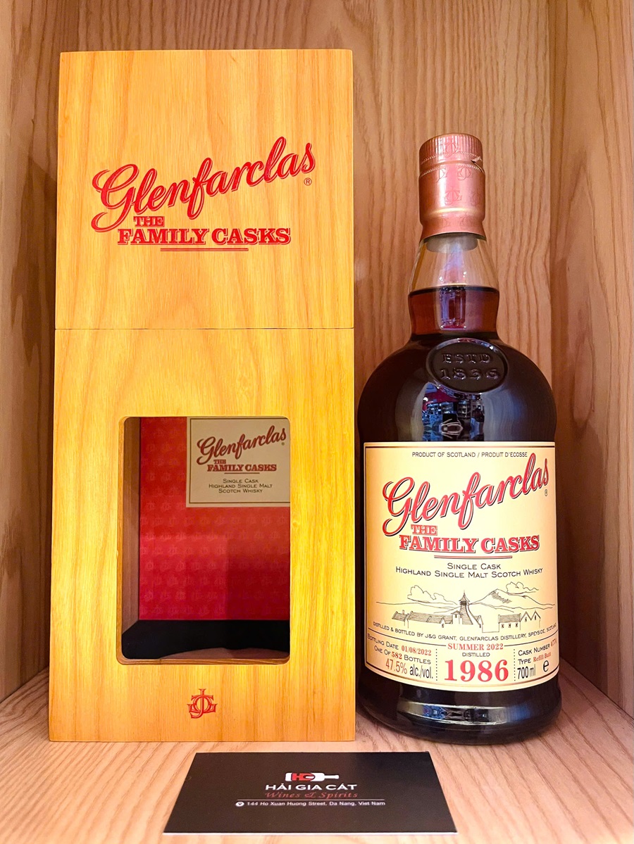 Ruou Glenfarclas 1986