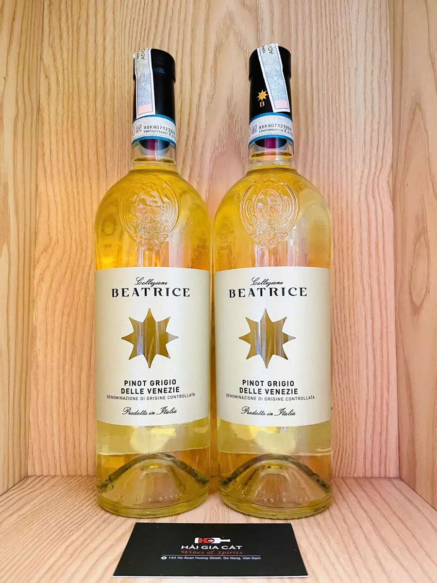 Ruou Vang Beatrice Pinot Grigio White