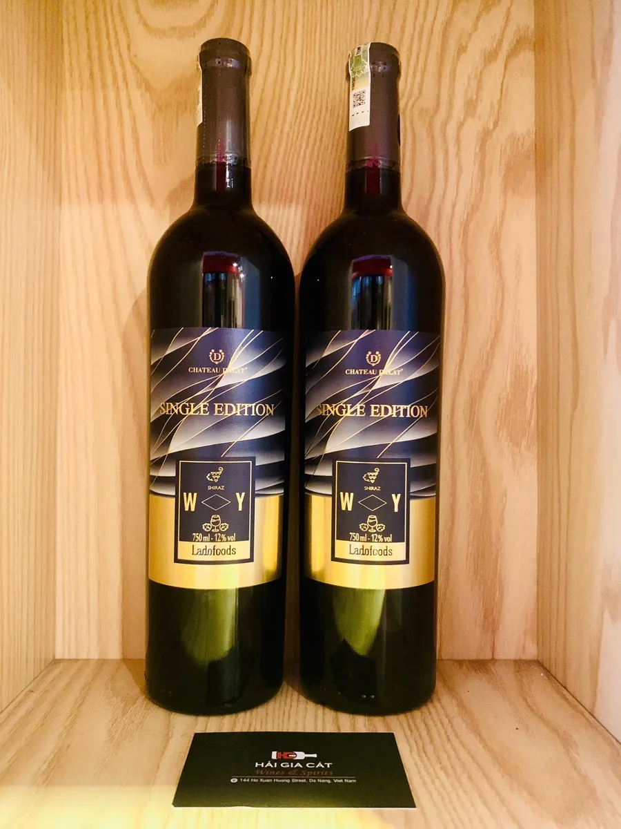 Ruou Vang Chateau Dalat Single Edition Shiraz