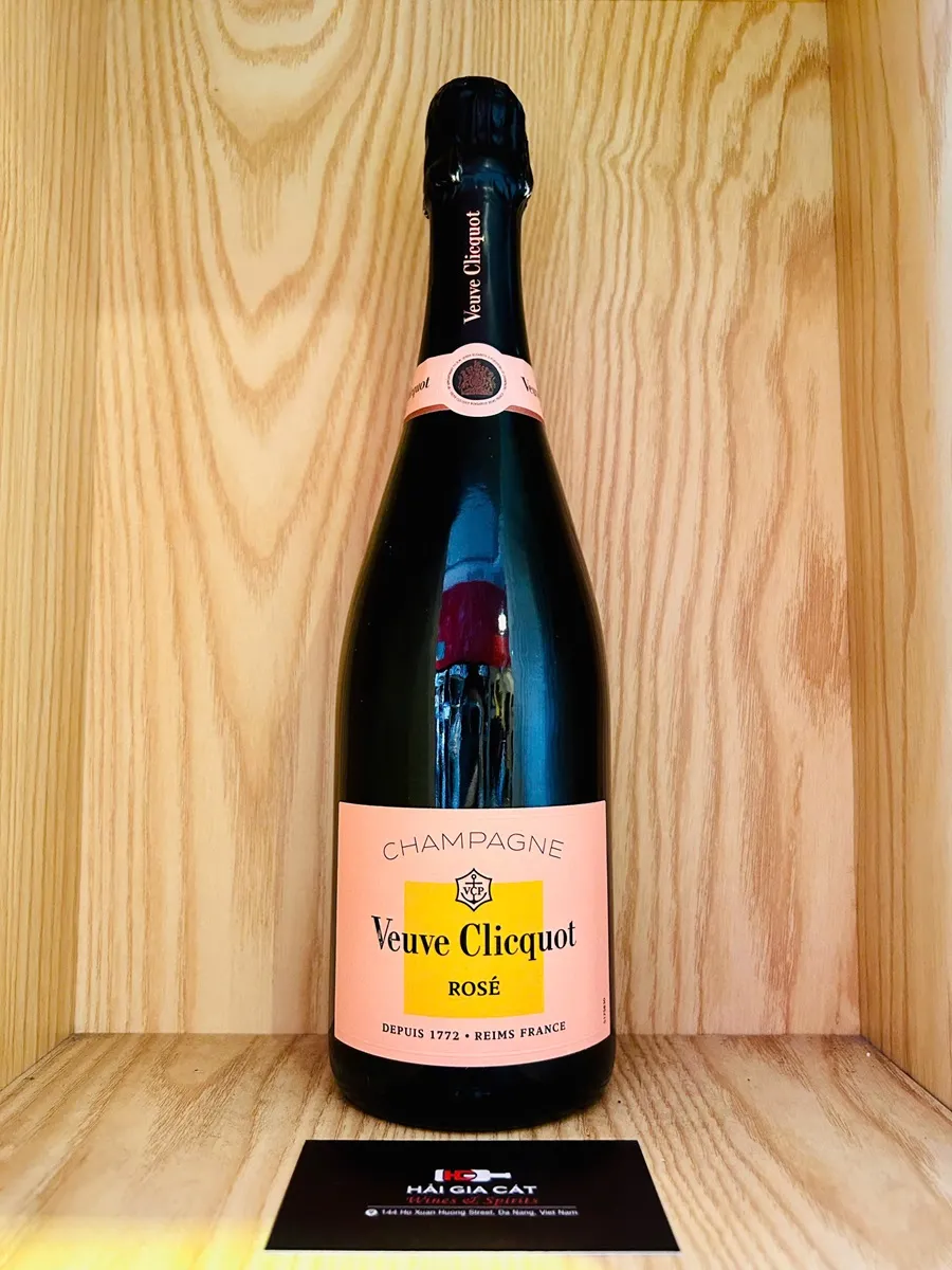 Ruou Champagne Veuve Clicquot Rose
