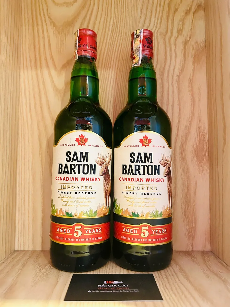 Ruou Sam Barton Canadian Whisky 5yo