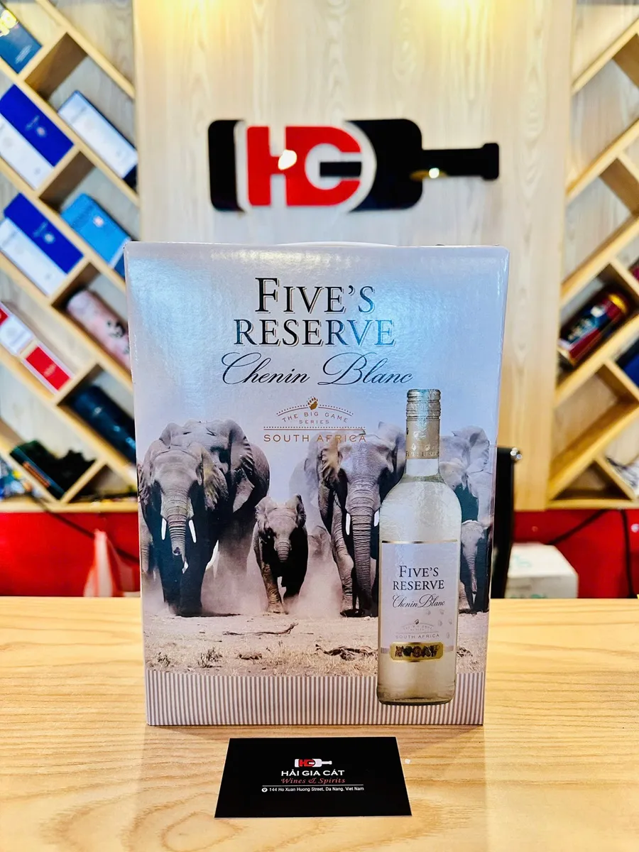Ruou Vang Fives Reserve Chenin Blanc 3l