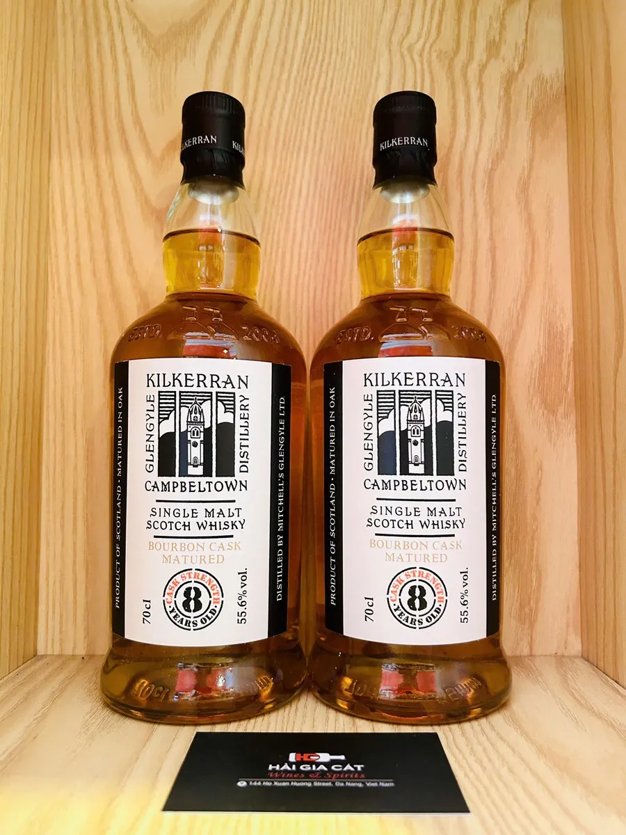 Ruou Kilkerran 8 Nam Bourbon Cask Matured