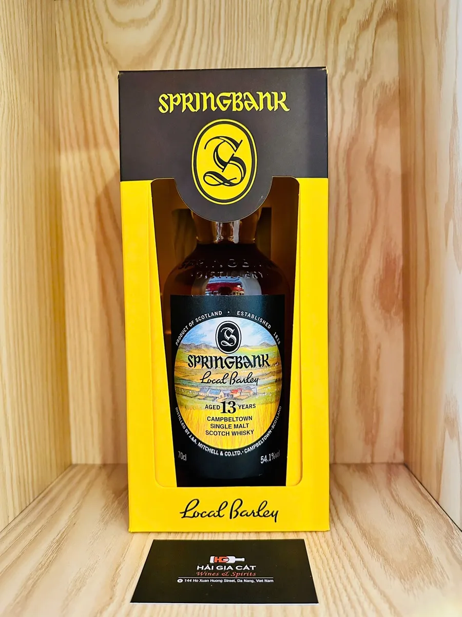 Ruou Springbank 13 Nam Local Barley