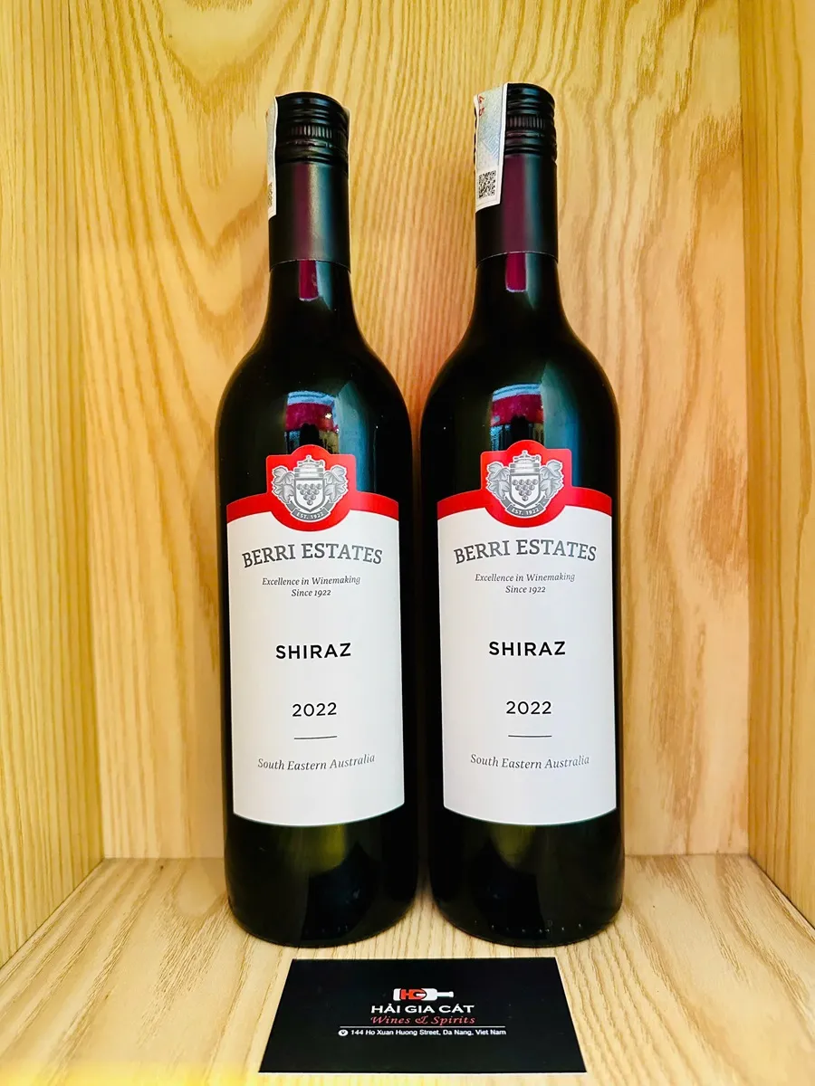 Ruou Vang Berri Estates Shiraz