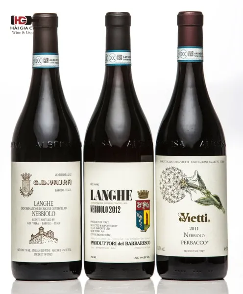 Đặc điểm và khu vực trồng nho Nebbiolo