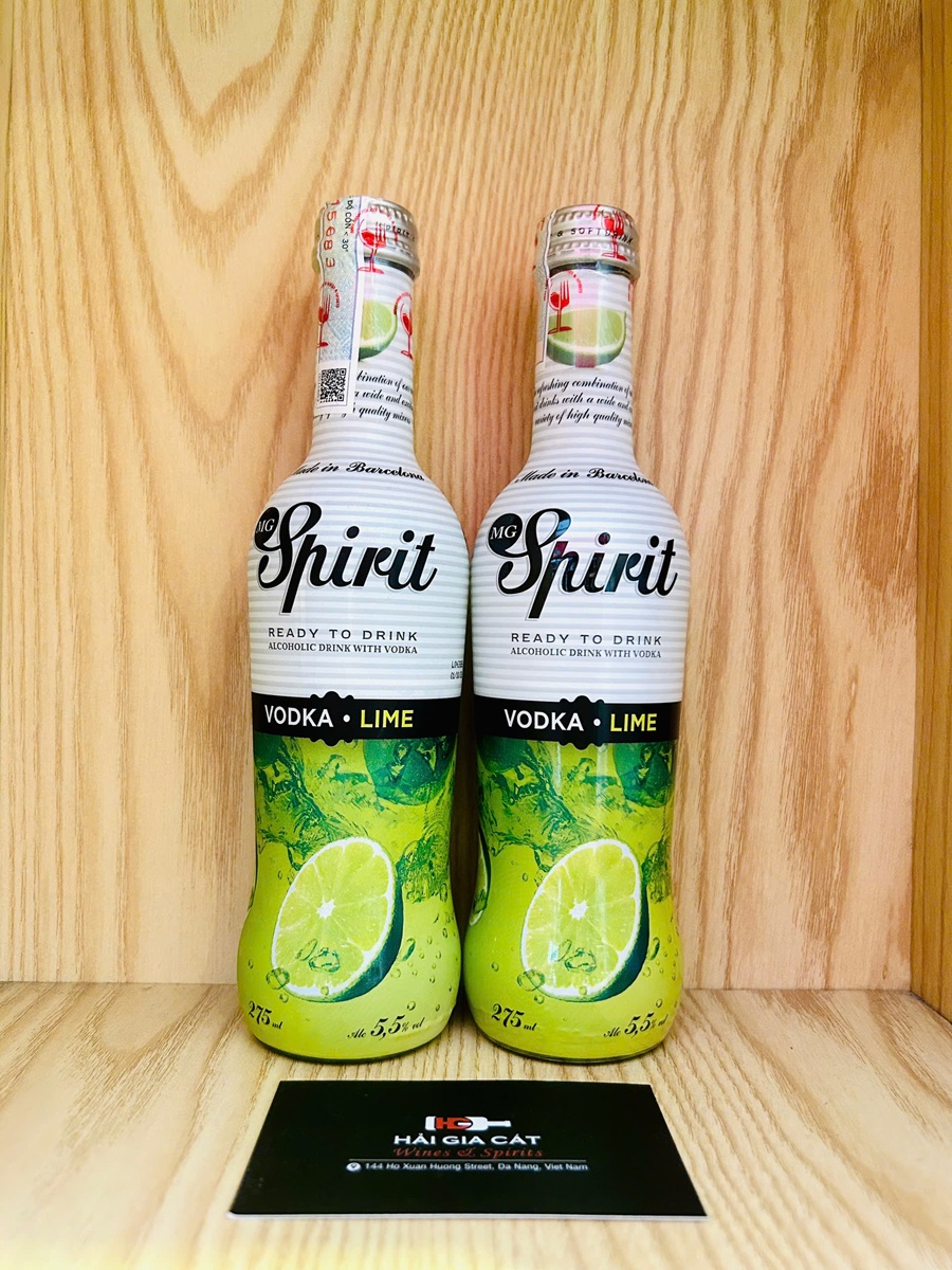 Ruou Vodka Mg Spirit Lime