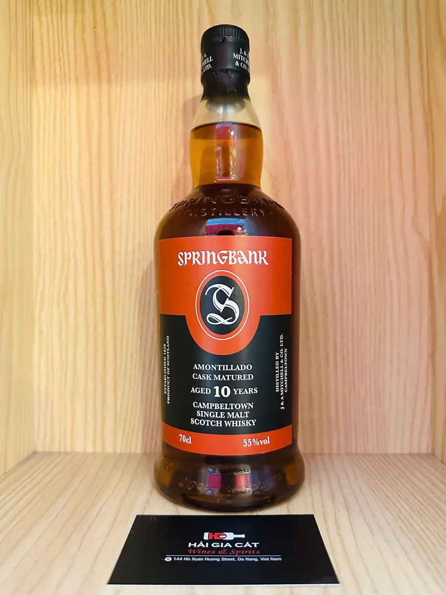 Ruou Springbank 10 Amontillado Cask Matured