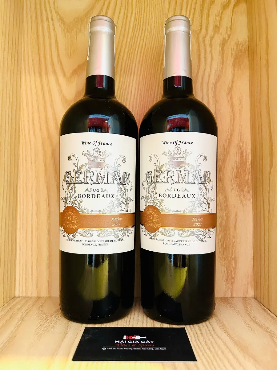 Ruou Vang German Merlot