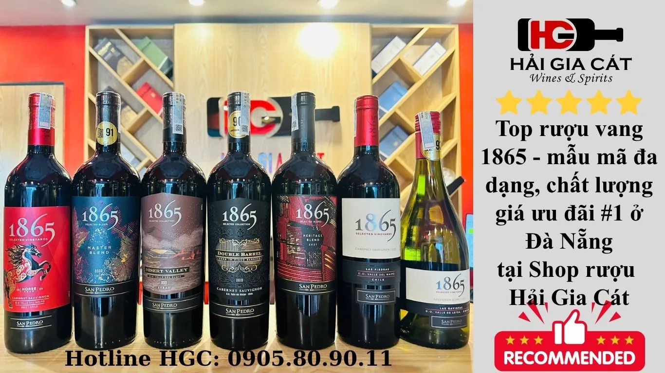 Top Ruou Vang 1865 Chat Luong Gia Uu Dai Tai Da Nang