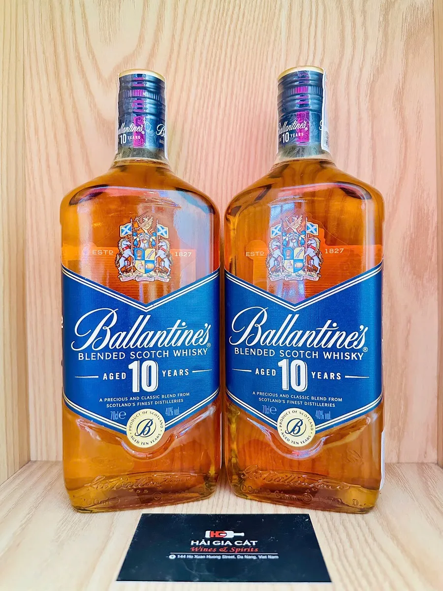 Ruou Ballantines 10 Nam