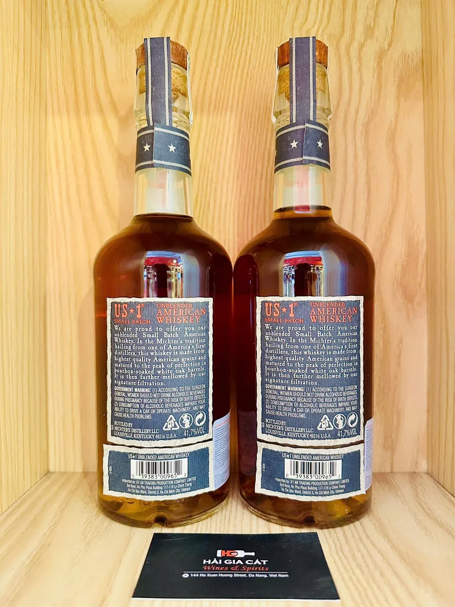 Ruou Michters Us 1 Unblended American Whiskey Mat Sau