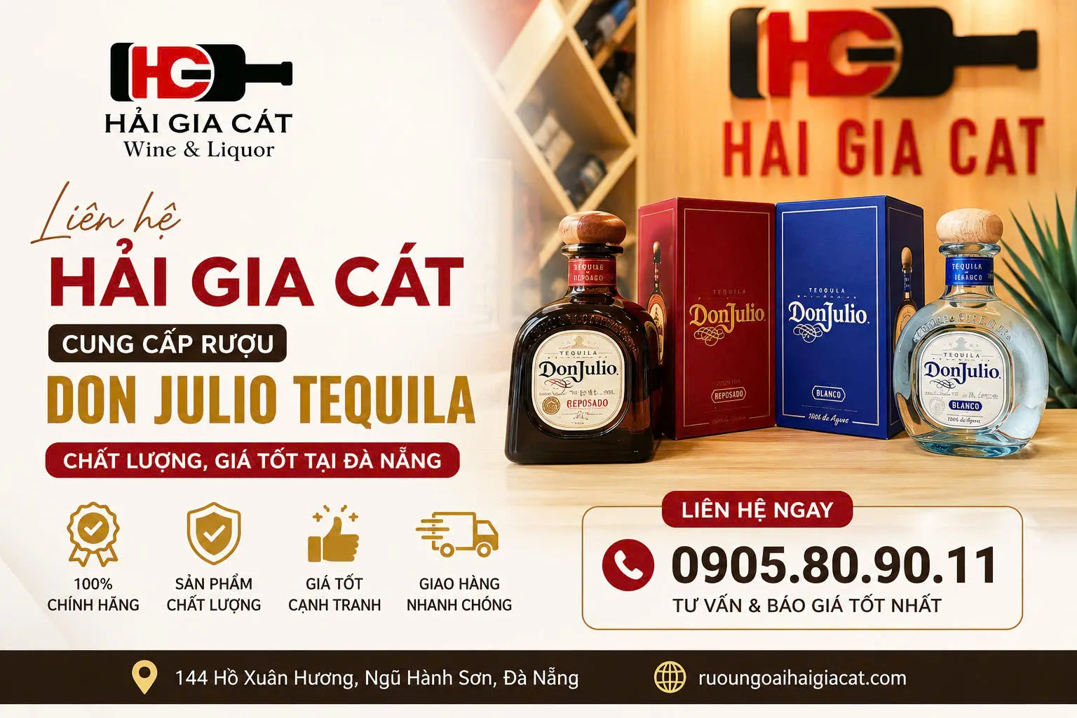 Lien He Hai Gia Cat Cung Cap Ruou Don Julio Tequila Chat Luong Gia Tot