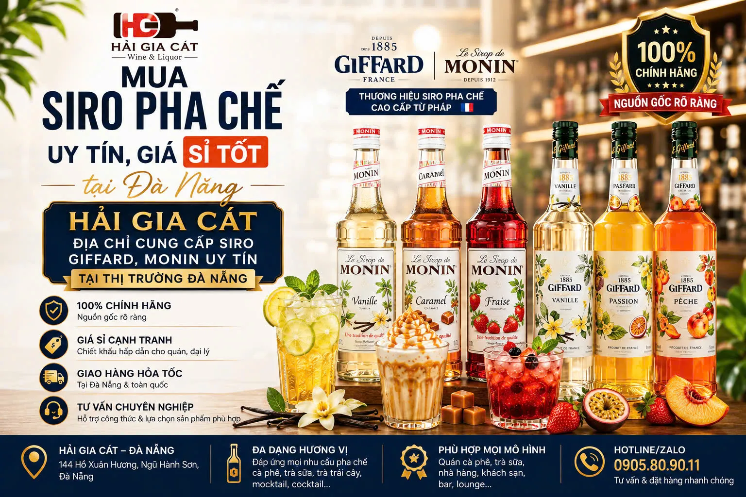 Mua Siro Pha Che Uy Tin Gia Tot Tai Da Nang O Hai Gia Cat