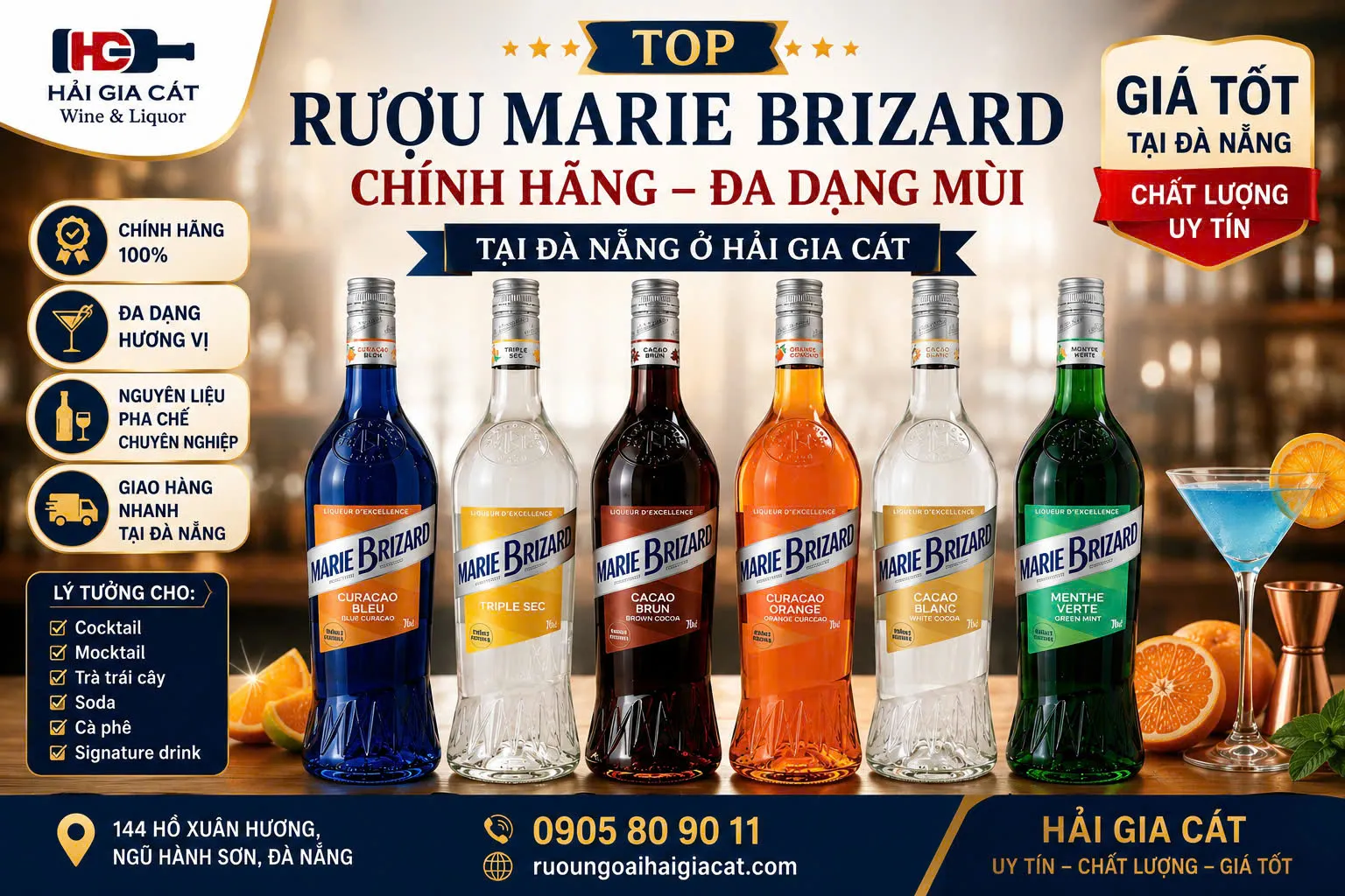 Ruou Marie Brizard Chinh Hang Gia Tot Tai Da Nang Tai Hai Gia Cat