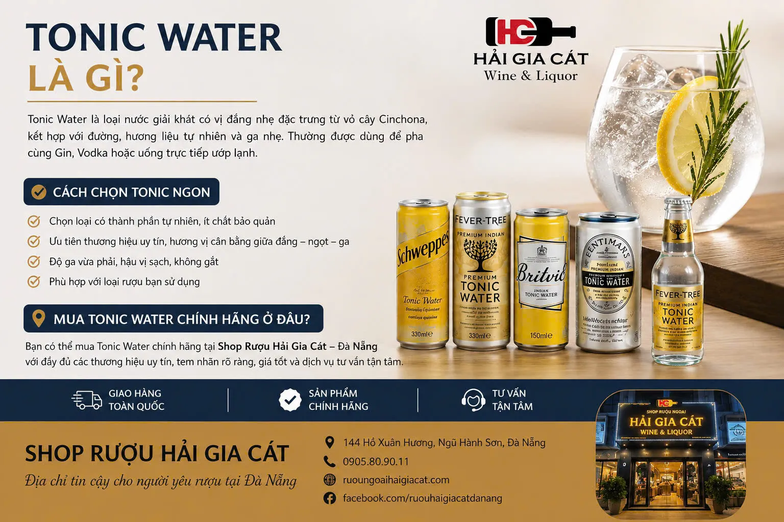 Tonic Water La Gi