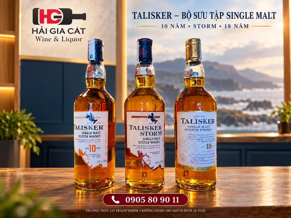Talisker Single Malt Hai Gia Cat