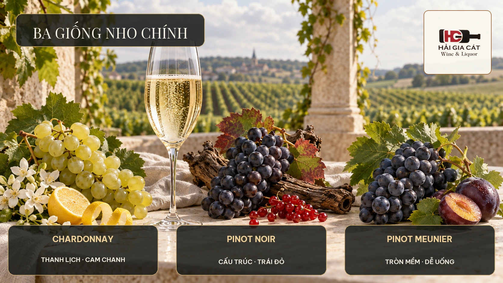 02 ba giong nho champagne