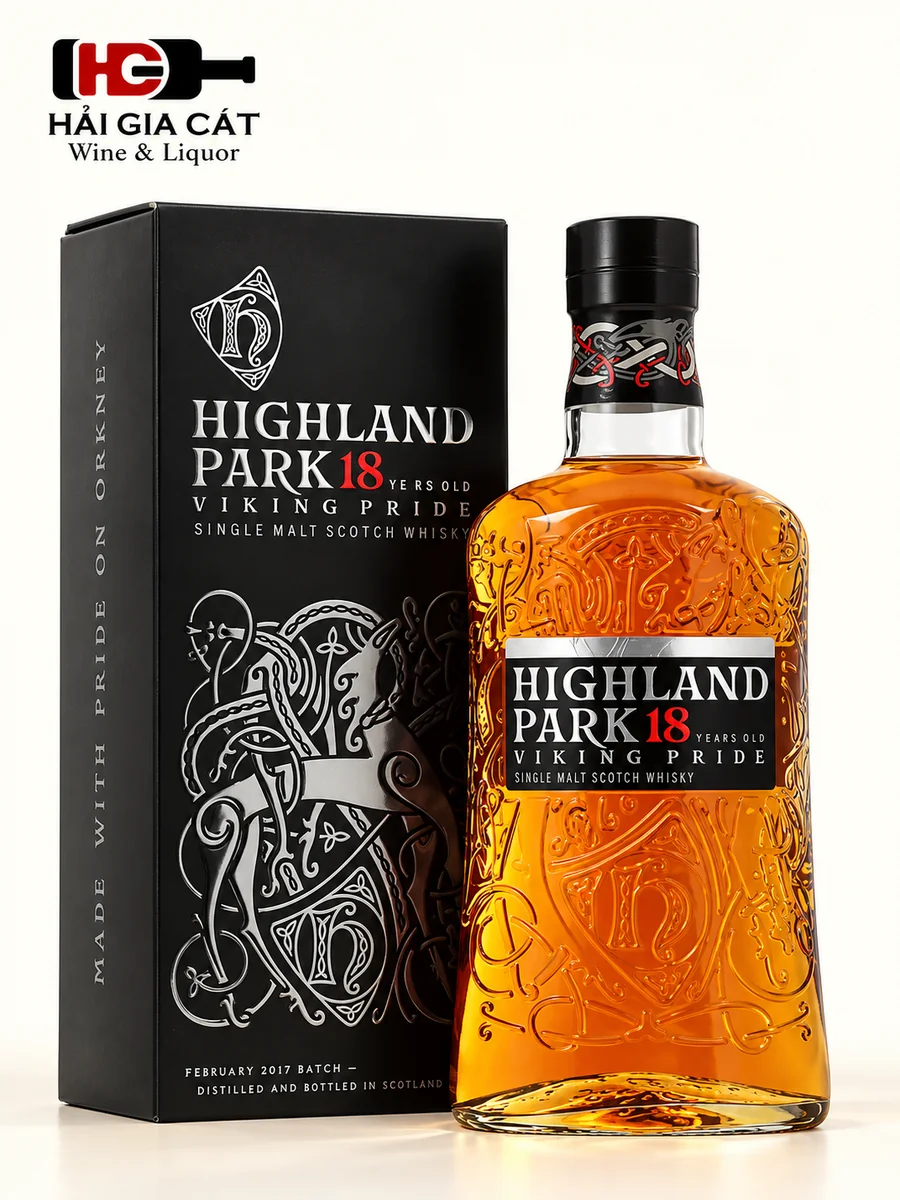Rượu Highland Park 18 năm - Viking Pride