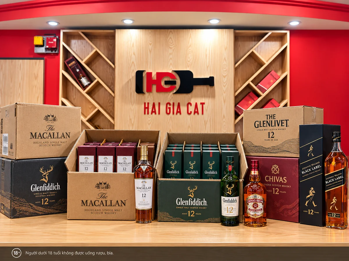 Mua sỉ whisky Đà Nẵng tại Hải Gia Cát