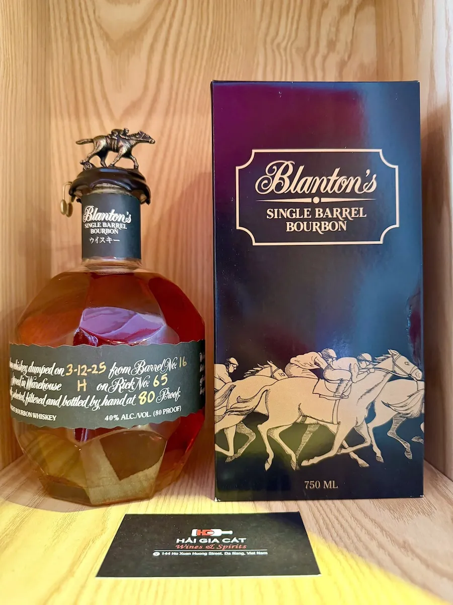 Rượu Blantons Original Single Barrel | Hải Gia Cát