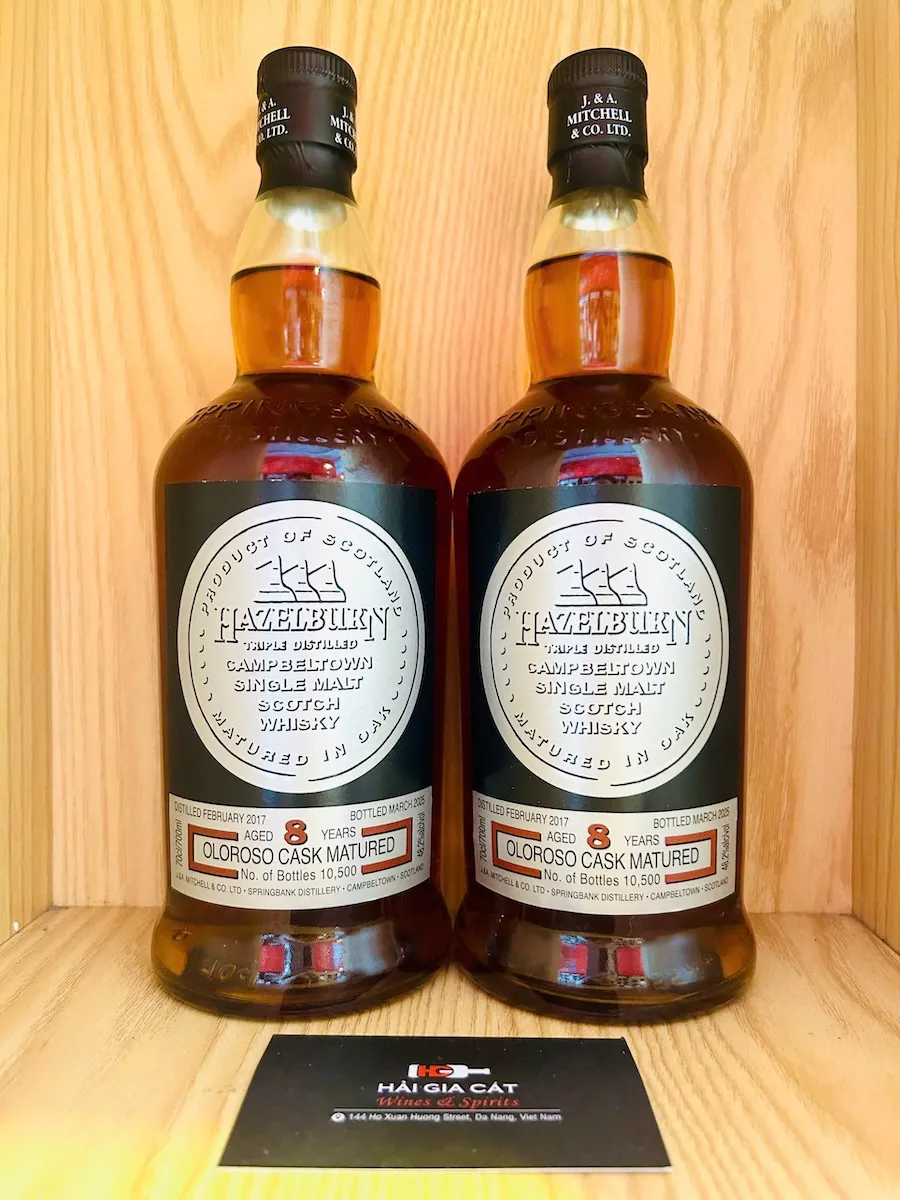 Rượu Hazelburn 8yo Sherry Wood | Hải Gia Cát