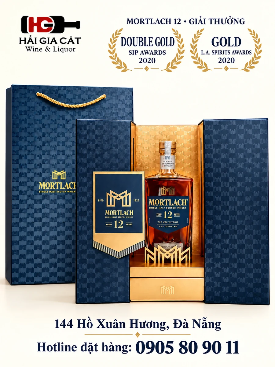 Rượu Mortlach 12yo Hộp Quà Tết 2027 | Hải Gia Cát