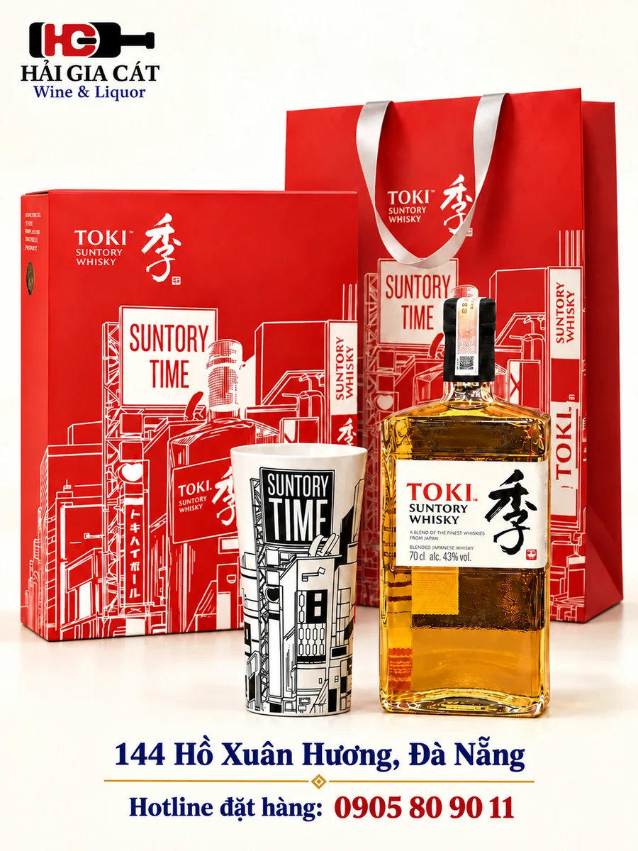 Rượu Suntory Toki Hộp Quà Tết 2027 | Hải Gia Cát